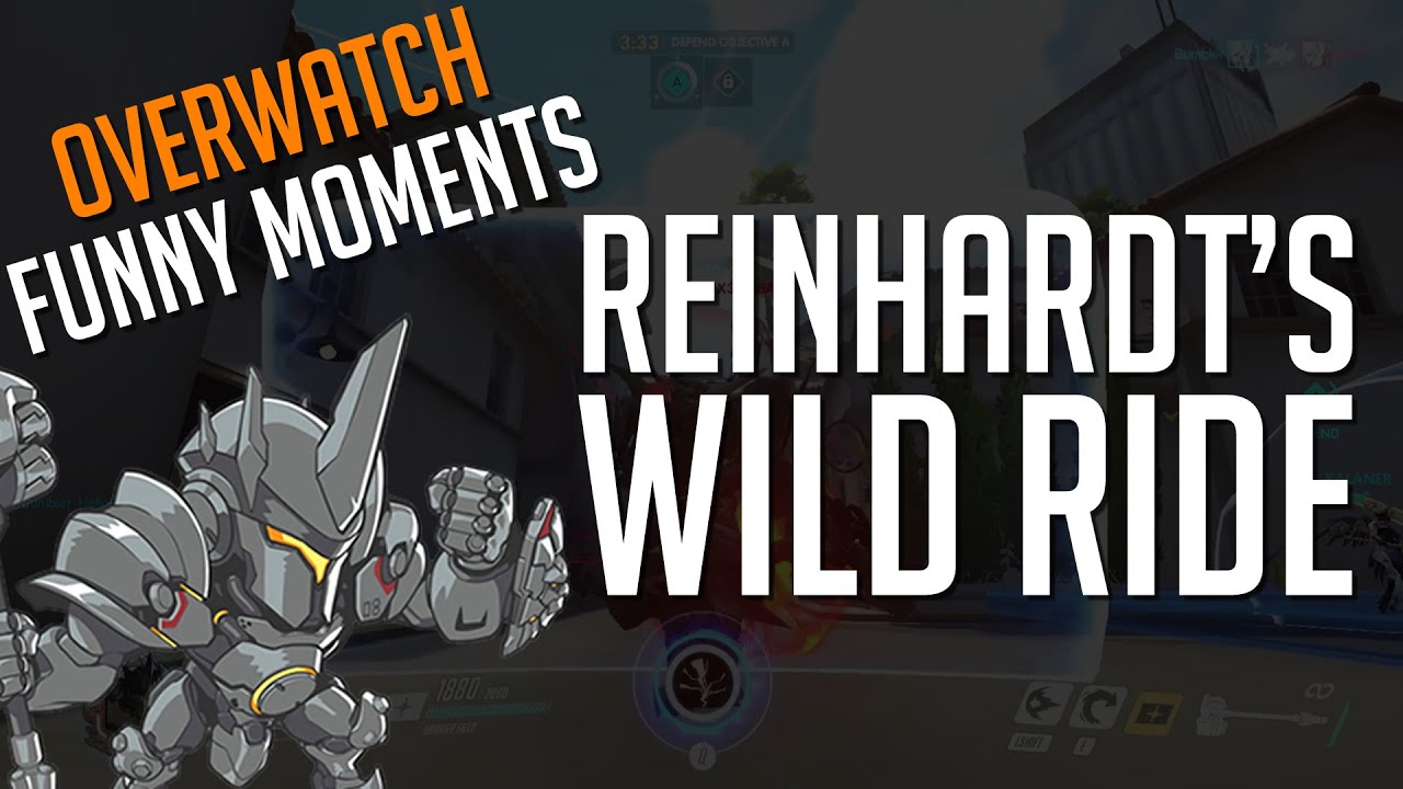 Overwatch Riding M Overwatch: Reinhardt's Wild Ride - YouTube