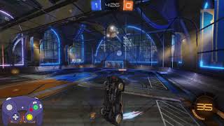 Rocket League Controller Overlay Test