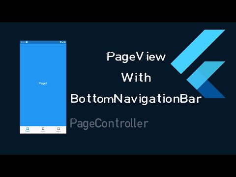 Flutter Pageview with BottomNavigationBar - Pageview controller