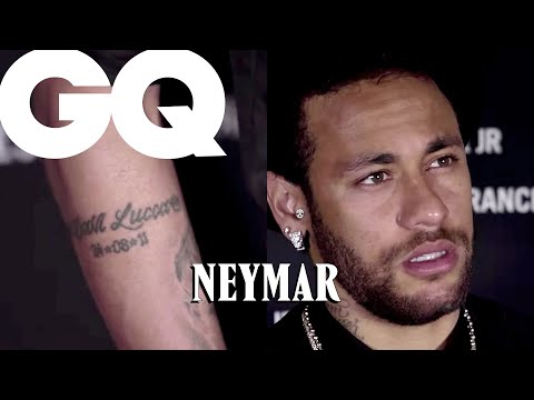 Neymar dévoile ses tattoos : ses rêves de gosse, sa famille, ses souvenirs... | GQ