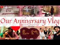 Lasya Talks || Our 3rd Anniversary Vlog || Cute Surprise To My Husband ||