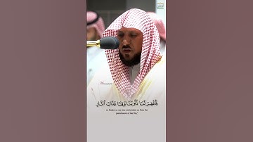 ربنا إِننا آمنا فاغفر لنا ذنوبنا وقنا عذاب النار | تلاوة تفوق الوصف للشيخ د. ماهر المعيقلي