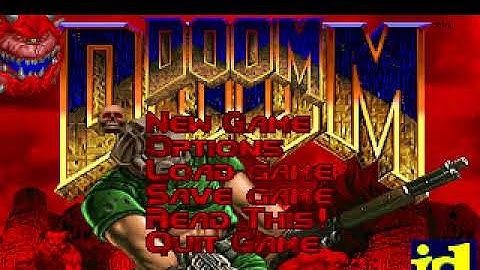 Doom (MS-DOS) v0.99 (a.k.a. v1.0) Shareware - 100% Playthrough (480p)