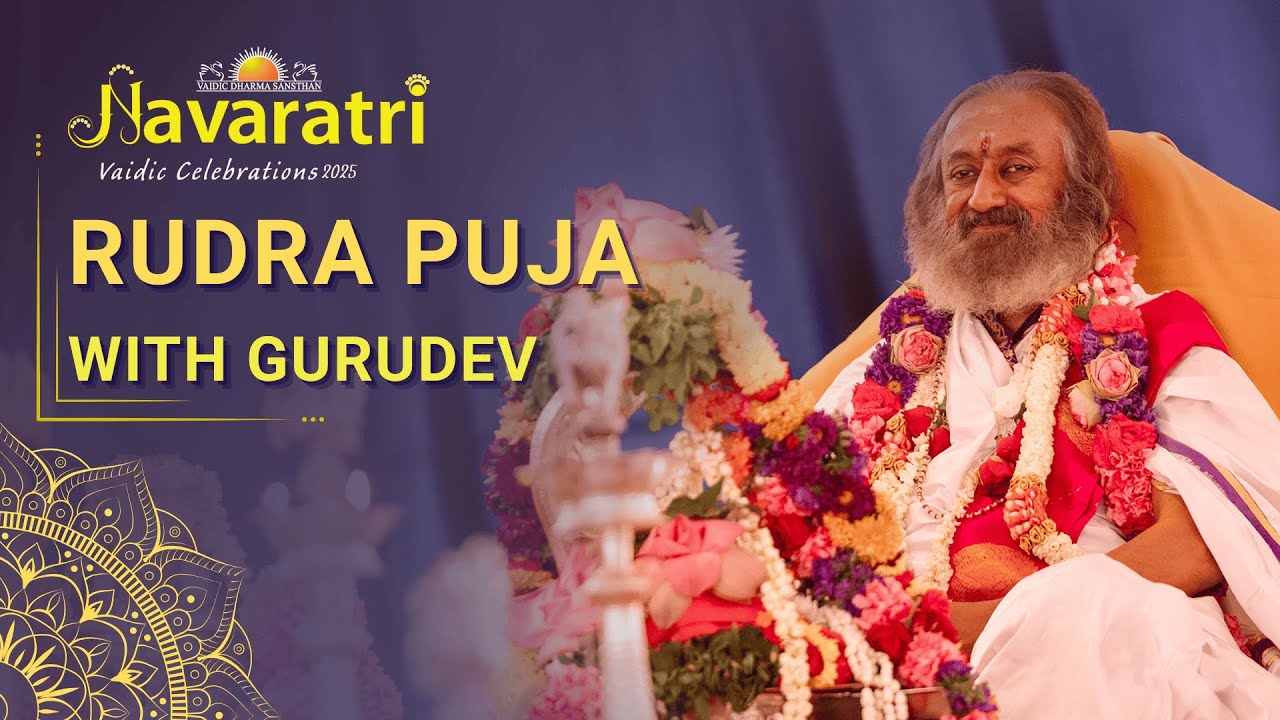 Rudra Puja With Gurudev | 3 Oct 2025 | Live From VDS Bangalore Ashram
