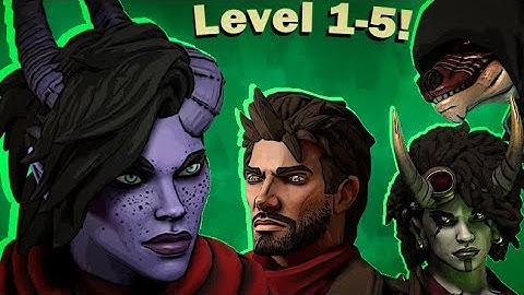 Upgrading my Heroforge DnD Party from Level 1-5