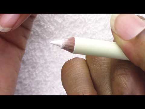 Natural French tip with pencil - YouTube