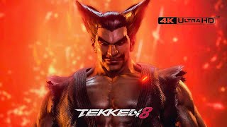 TEKKEN 8: Chapter 11 - For the Hope of Tomorrow | Lars vs True Devil Kazuya [4K UHD 60ᶠᵖˢ]