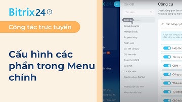 Cấu hình các phần trong Menu chính
