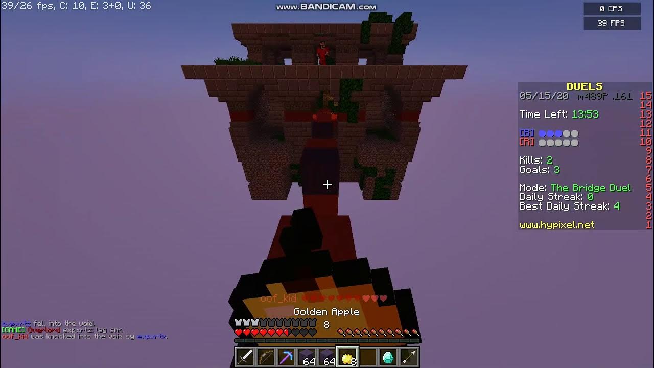 Test Laggy Shaders in Minecraft Hypixel The Bridge YouTube
