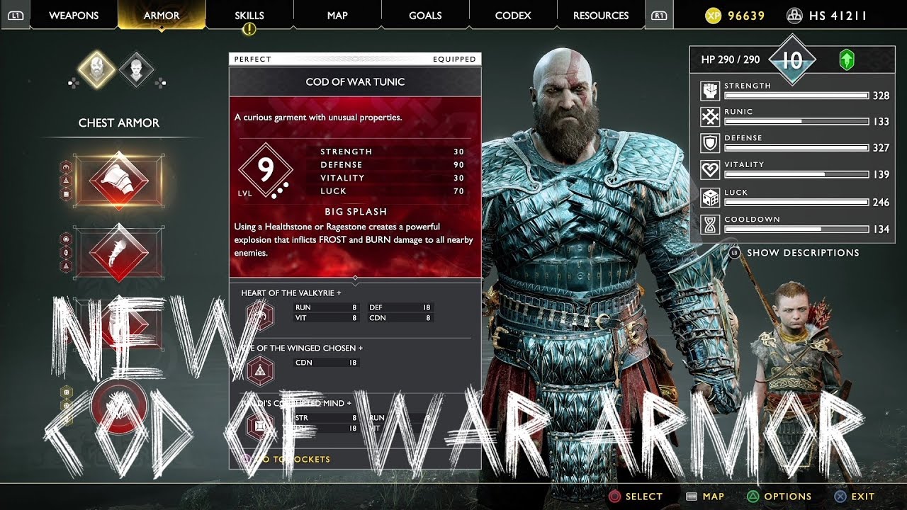 Disco Sherlock Holmes representante New Cod of War Armor Set Show Case | God of War New Game Plus - YouTube