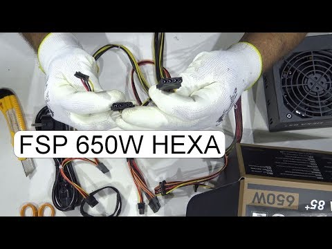 FSP HEXA 85+ PRO 650W Alimentation PC 650 W 80PLUS® Bronze - Conrad  Electronic France