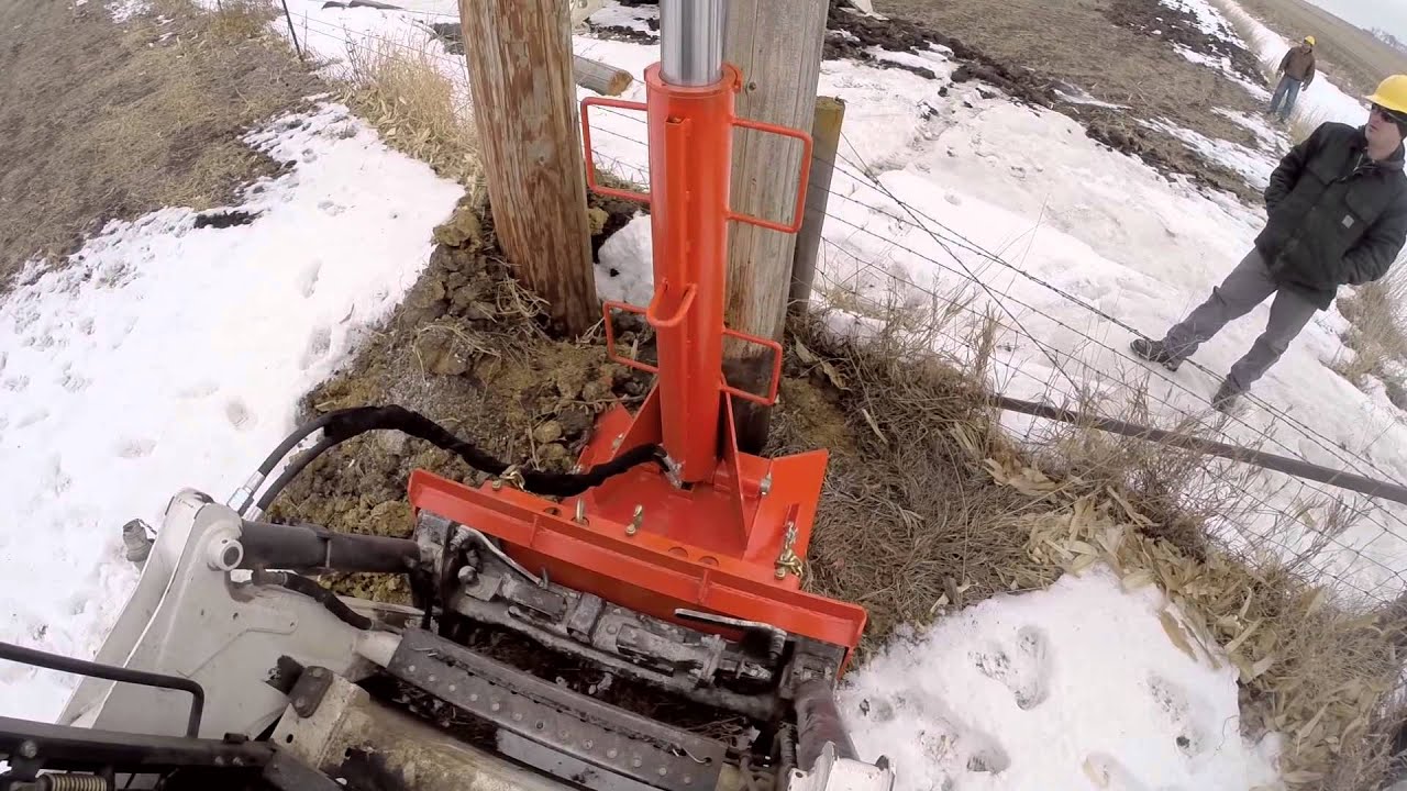 Utility Pole Puller by Shaver Mfg YouTube