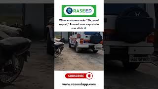When customer asks “Sir, send report,” Raseed user exports in one click 📊 #memes #jokes #reporter