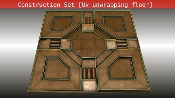 Modular Sci Fi-Set Wip 132 Blender 2 75a - uv unwrapping