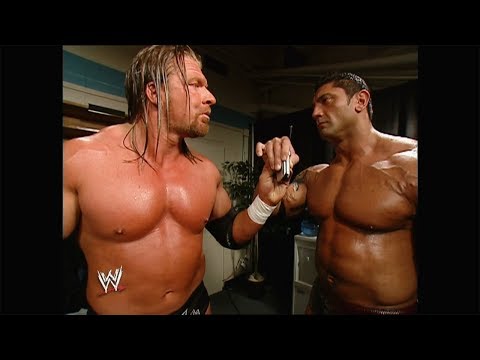 triple-h-and-ric-flair-prank-call-eric-bishoff-and-gets-confronted-by-batista:-raw-december-13,-2004