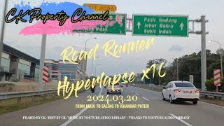 20240320 Daily Road Runner: A Hyperlapse Adventure x10 | #Kulai #Saleng #IskandarPuteri