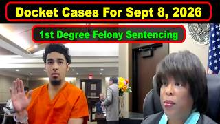 Judge Boyd's Criminal Docket From September 8th,  2026  - Vikky's Court Watch