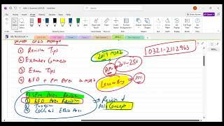 MSA 2 CASA Workshop Dec 25 Part A by Sir Saud Tariq ST Academy
