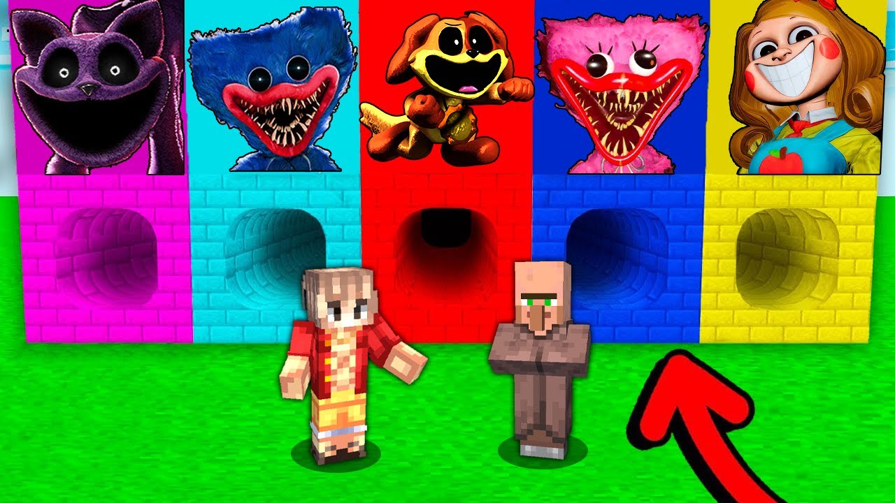 NE CHOISISSEZ PAS le Mauvais TUNNEL Poppy Playtime Chapitre 3 dans mon Village 