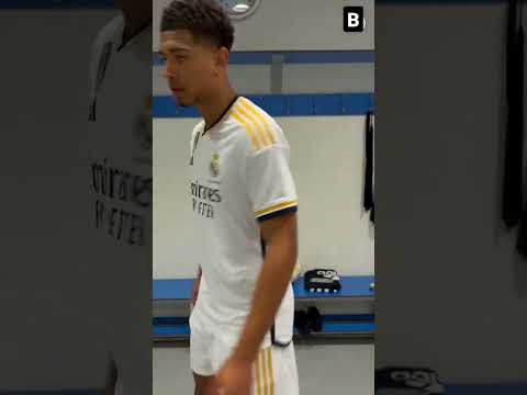 بلينجهام لاعب ريال مدريد الجديد بقميص رقم خمسة 5