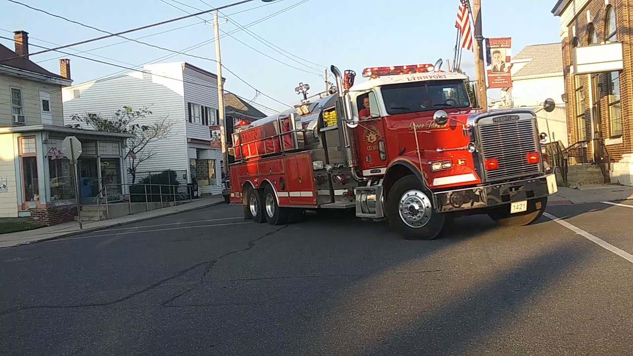 coaldale pa September 11th block party fire parade YouTube