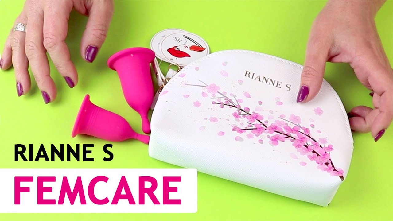RIANNE S: FEMCARE - набор менструальных чаш с косметичкой.
