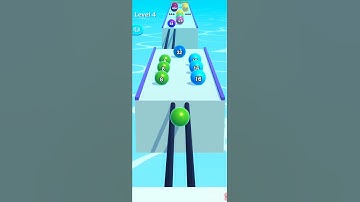 BALL RUN 2048 all levels gameplay walkthrough #shorts