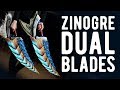 LED Zinogre Dual Blades - Monster Hunter
