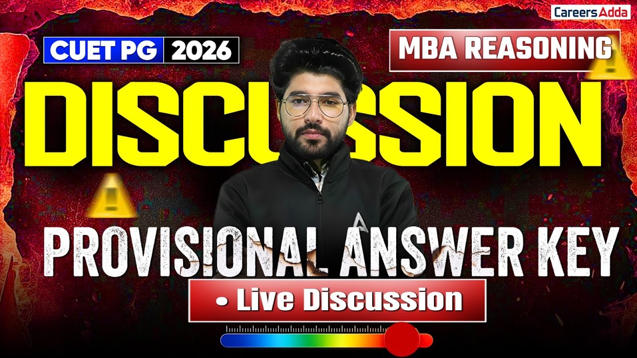CUET PG MBA 2026 | Reasoning | Provisional Answer Key Released | How To ...