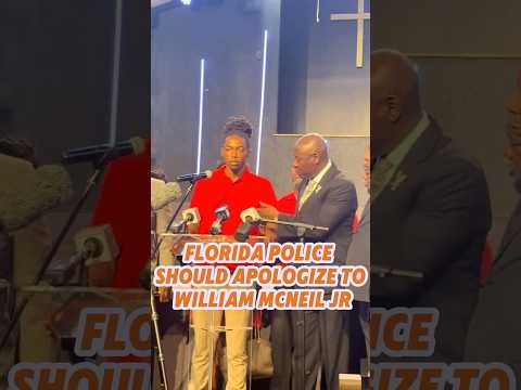 Florida police should apologize to William McNeil Jr#usa #fyp #florida #trump #foryou #news #shorts