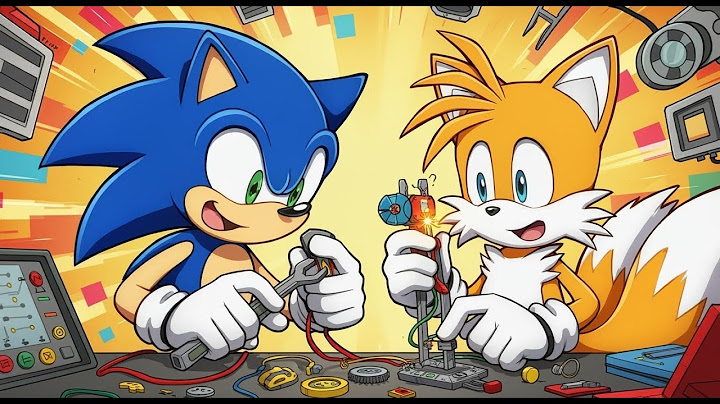 Sonic e Tails Il Gadget Incredibile