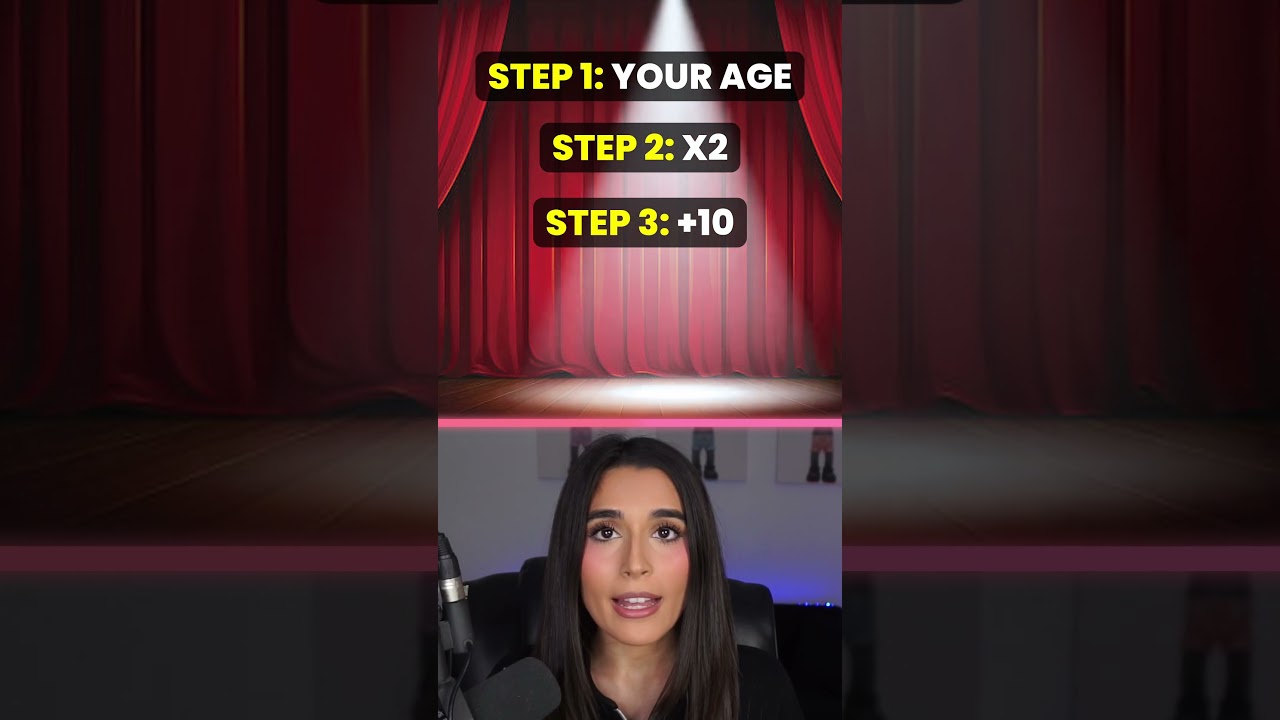 I KNOW your Age! 😏