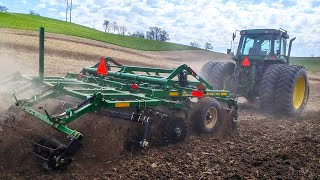 Great Plains Turbo-Max! Vertical Tillage Demo!