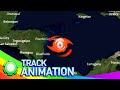 The track of Hurricane Iota Reanalyzed (2020)