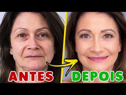 Vídeo: 20 Melhores Dicas De Maquiagem Para Mulheres Com Mais De 50 Anos - Cuidados Com A Pele E Maquiagem