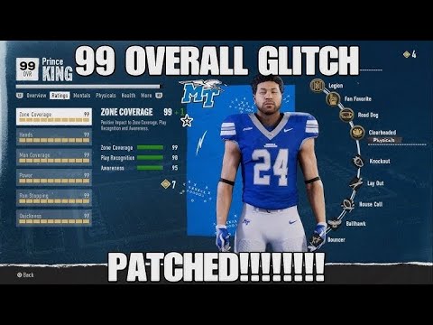 *WORKING*99 OVERALL GLITCH