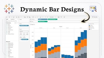 Verschillende soorten staafdiagrammen maken in Tableau