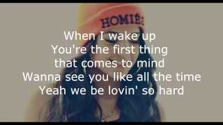 Video thumbnail of "Becky G - Lovin' So Hard LYRICS HD"