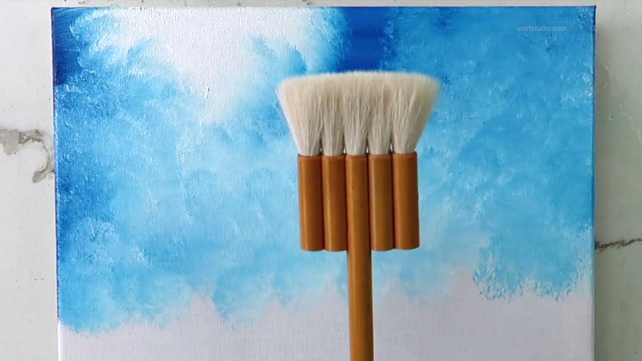 The Last Boat  | Acrylic Seascape Painting | Oval Brush Art