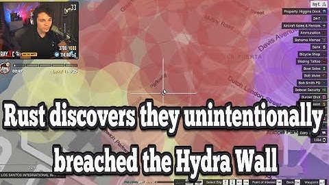 Rust discovers they unintentionally breached the Hydra Wall | No-Pixel 3.1