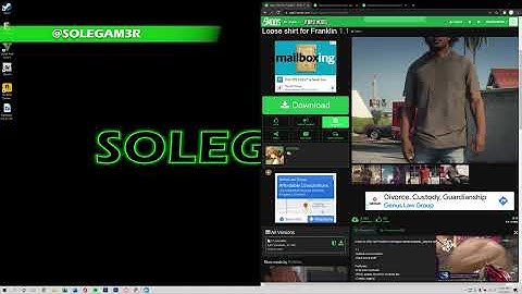 GTA5 Real Life Mod: Installing Clothes & Sneakers!!! | Grand Theft Auto V