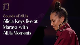 Alicia Keys live at Maraya with AlUla Moments | بث مباشر لحفل أليشيا كيز من قاعة مرايا في العلا