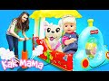 Надувной паровозик для Беби Бон Эмили и Подружки — Видео для детей про игрушки Как Мама