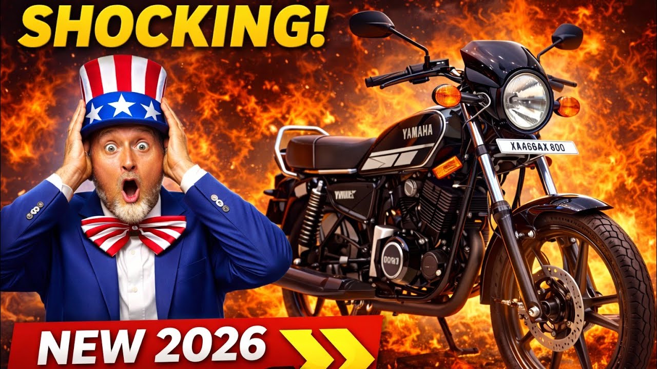 Новая Yamaha RX 100 2026 года 😱 Легенда вернулась! Классический внешний вид + новая мощность | По...