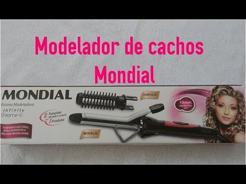 Escova Modeladora e Babyliss Modelador de Cachos