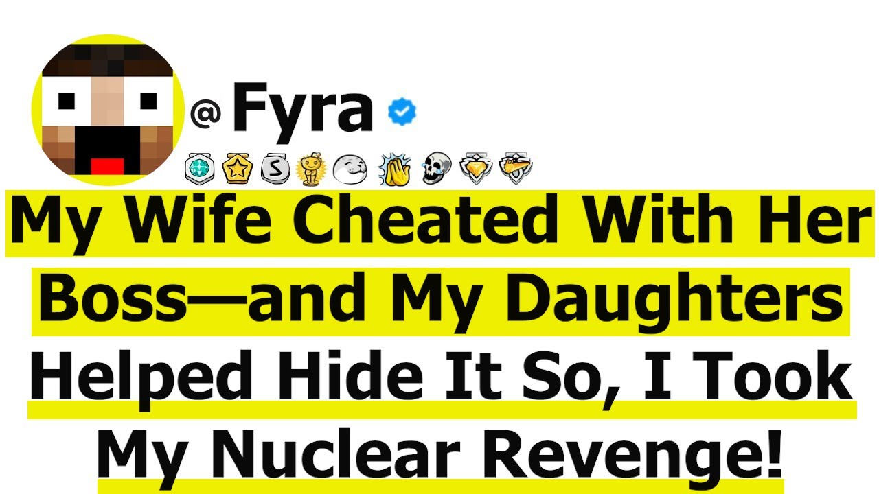 Outline Video My Wife Cheated With Her Boss & and My Daughters Helped Hide It—So I Made Them Regret It...