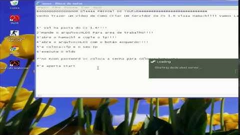 Como Criar Um Servidor De Cs 1.6 Via hamachi!!!