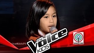 Video thumbnail of "The Voice Kids Philippines Blind Audition "Too Much Heaven" by Echo"