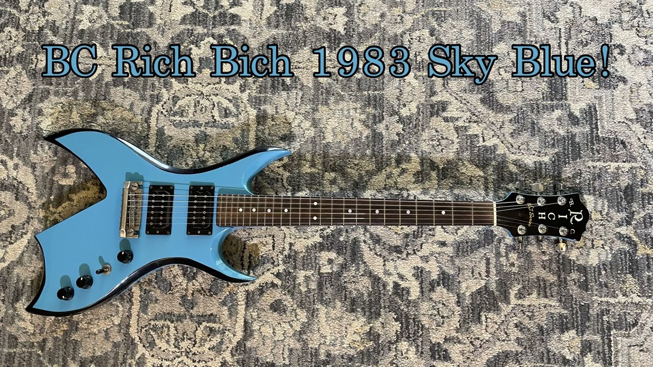 BC Rich Bich Sky Blue 1983! - YouTube