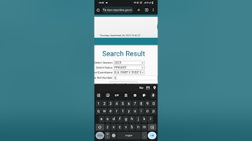 DAVV University Indore Result kese nikale